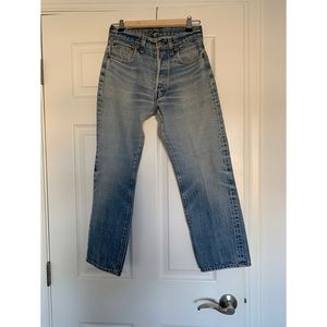Levi’s distressed 501 Jeans